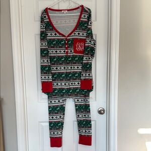 Jordann Jammies women’s longsleeve Christmas pajamas